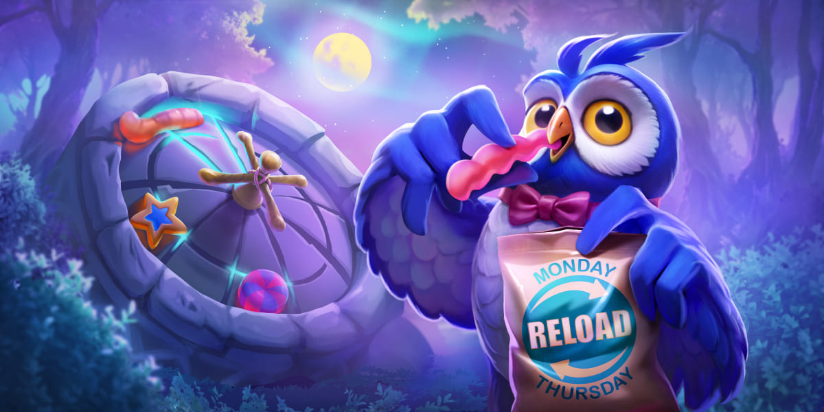 Weekly Reload 50&nbsp;Free Spins       